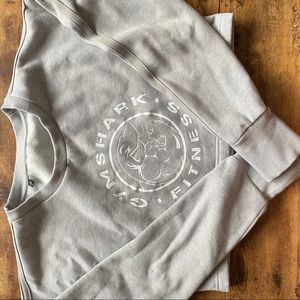 GYMSHARK LEGACY COLLECTION CROPPED SWEATER SIZE M